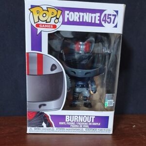 Funko Pop! Games Fortnite Burnout Vinyl Figure - Black and Red